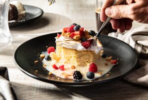 fogo Tres Leches cake 300x204