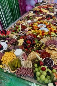 the golden brie charcuterie table 201x300