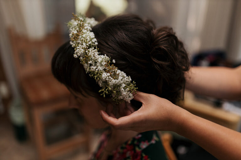 flower crown bridal updo 1 768x512