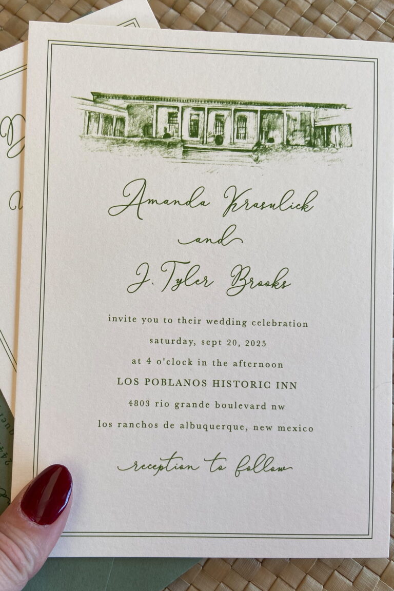 Pennysmiths Invitations Los Poblanos Handdrawn 2 1 768x1152