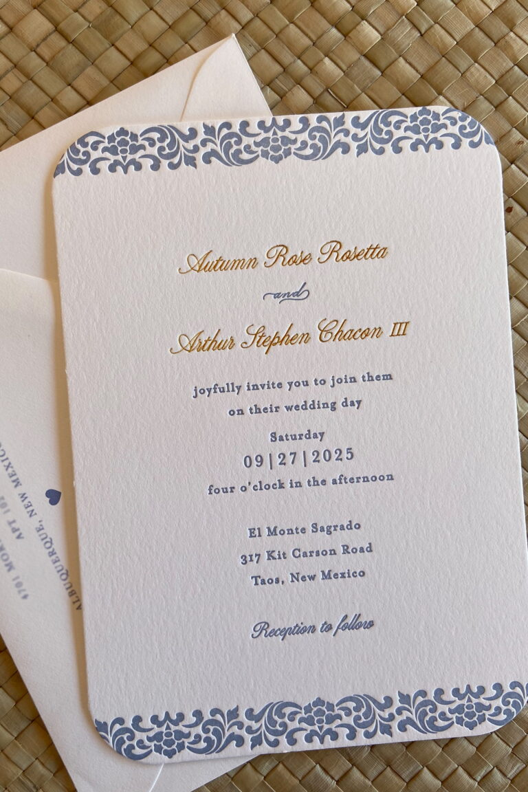 Pennysmiths Invitations Periwinkle Letterpress Border copy 1 1 768x1152