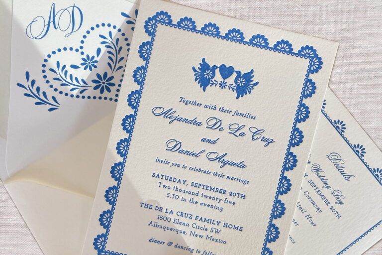 Pennysmiths Invitations Romantic Papel Picado 3 768x512