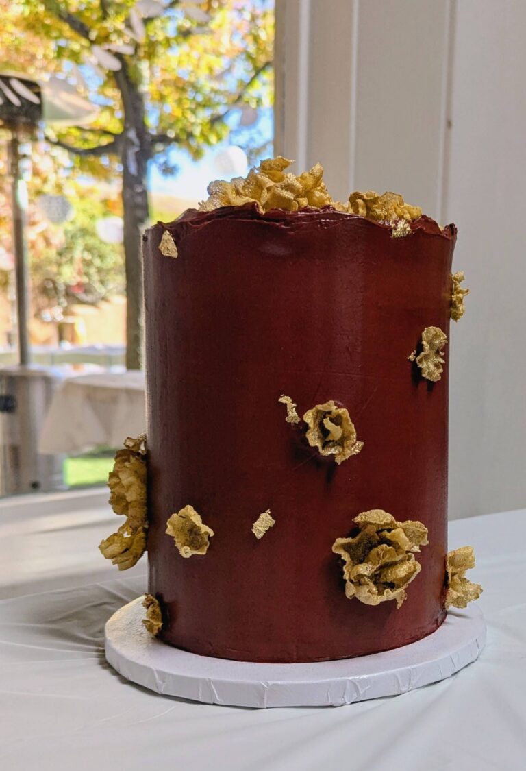 lets get caked red gold wedding 768x1125
