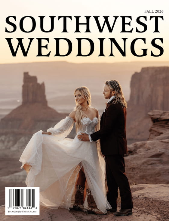 Southwest Weddings Magazine Fall 2026 cover